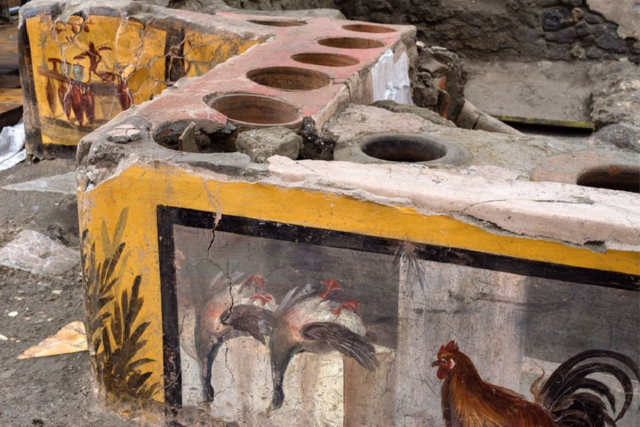 У Помпеях відкриють для туристів ресторан, який 2 тисячі років тому був закусочною