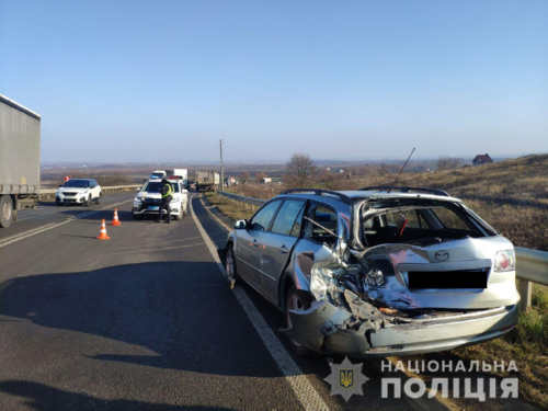 Автопригоди на об’їзній біля Дубна: пошкоджені п’ять автомобілів