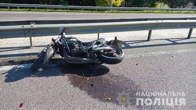 Автопригоди з постраждалими мотоциклістами