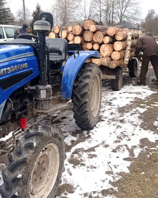 Чотири транспортні засоби із незаконною деревиною вилучили поліцейські