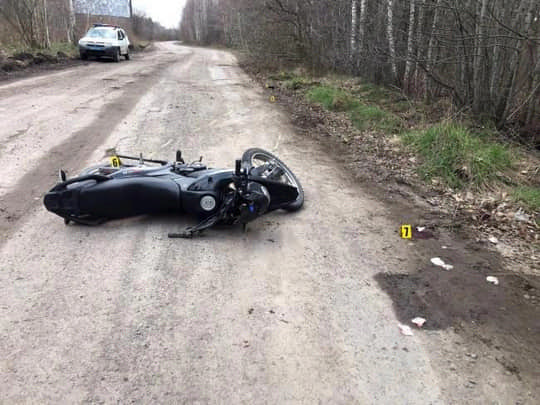 П’яні на мотоциклі травмувалися у автопригоді