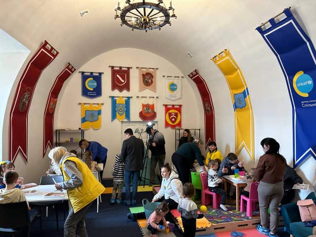 У старовинному замку Рівненщини відкрили розважальну локацію для дітей