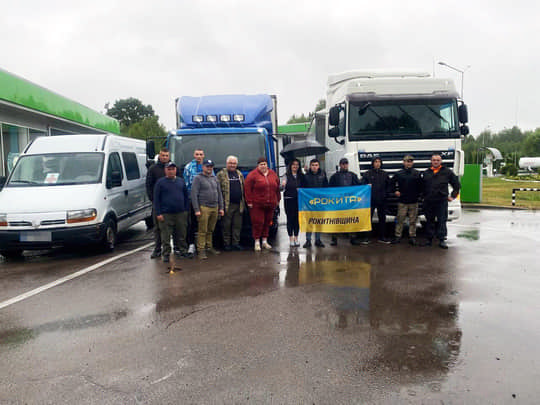 Рівненщина зібрала майже 200 тонн гуманітарної допомоги для Херсонщини