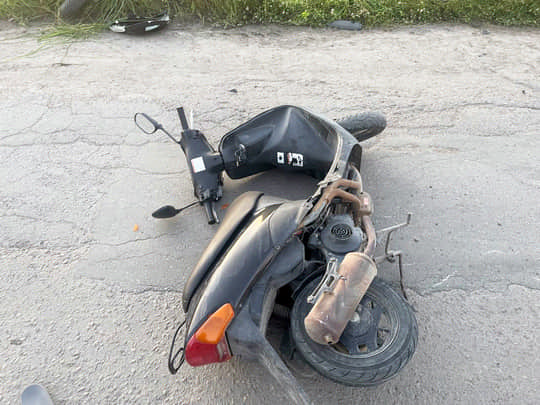 Неповнолітні мотоциклісти травмувалися у ДТП