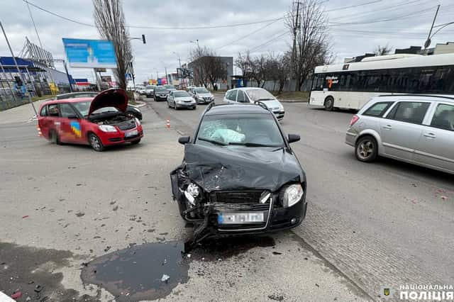 У Рівному внаслідок ДТП постраждали троє осіб