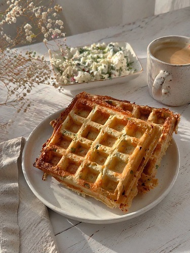 Вафлі з цвітної капусти